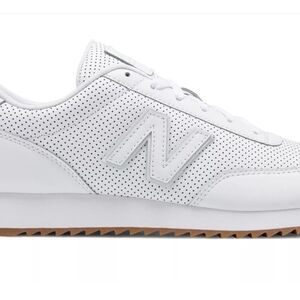 New Balance White and Gray Women's Sneakers